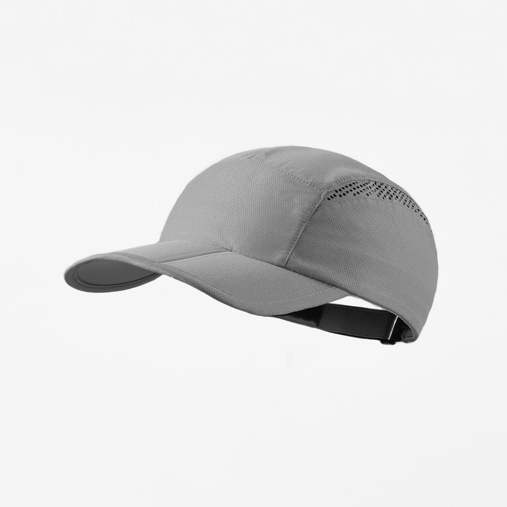 Blank Mesh PerforaUnstructured Foldable Running Cap Wholesale UPF 50+