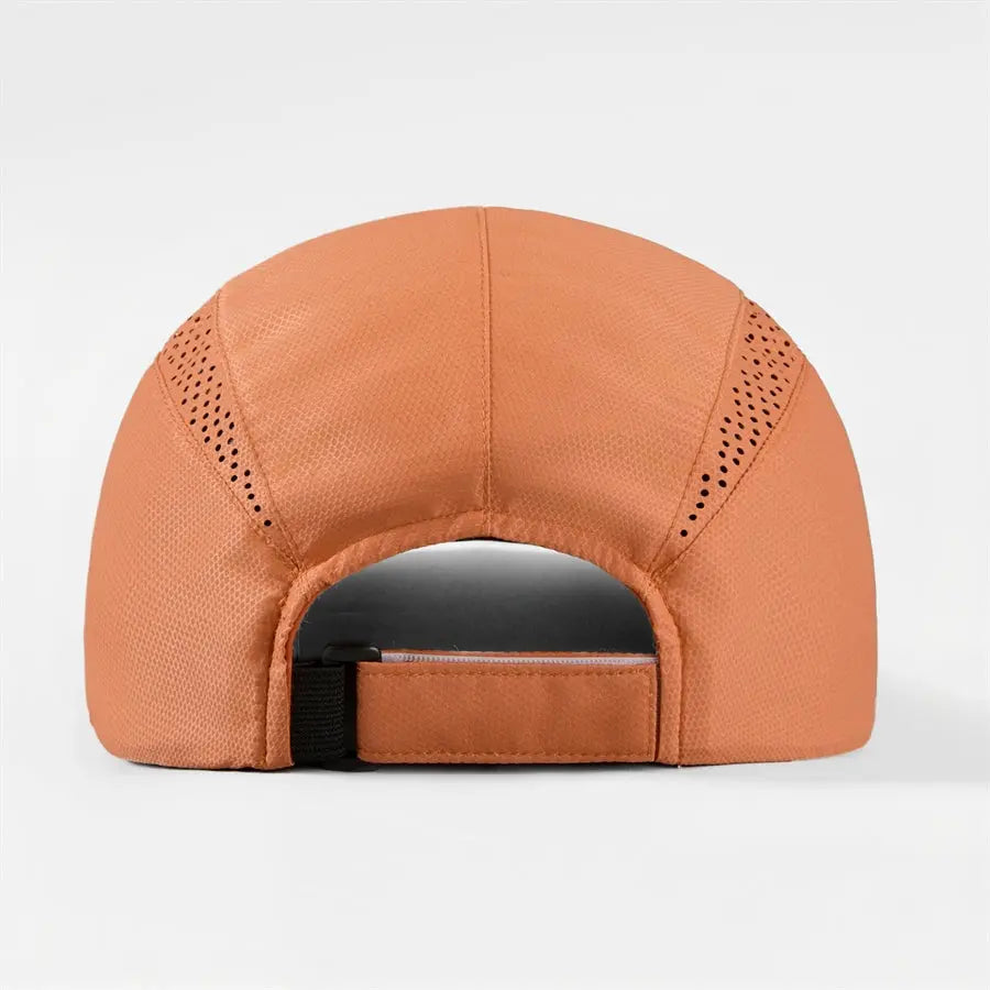 Blank Mesh Unstructured Foldable Running Cap Wholesale UPF 50+ 5067