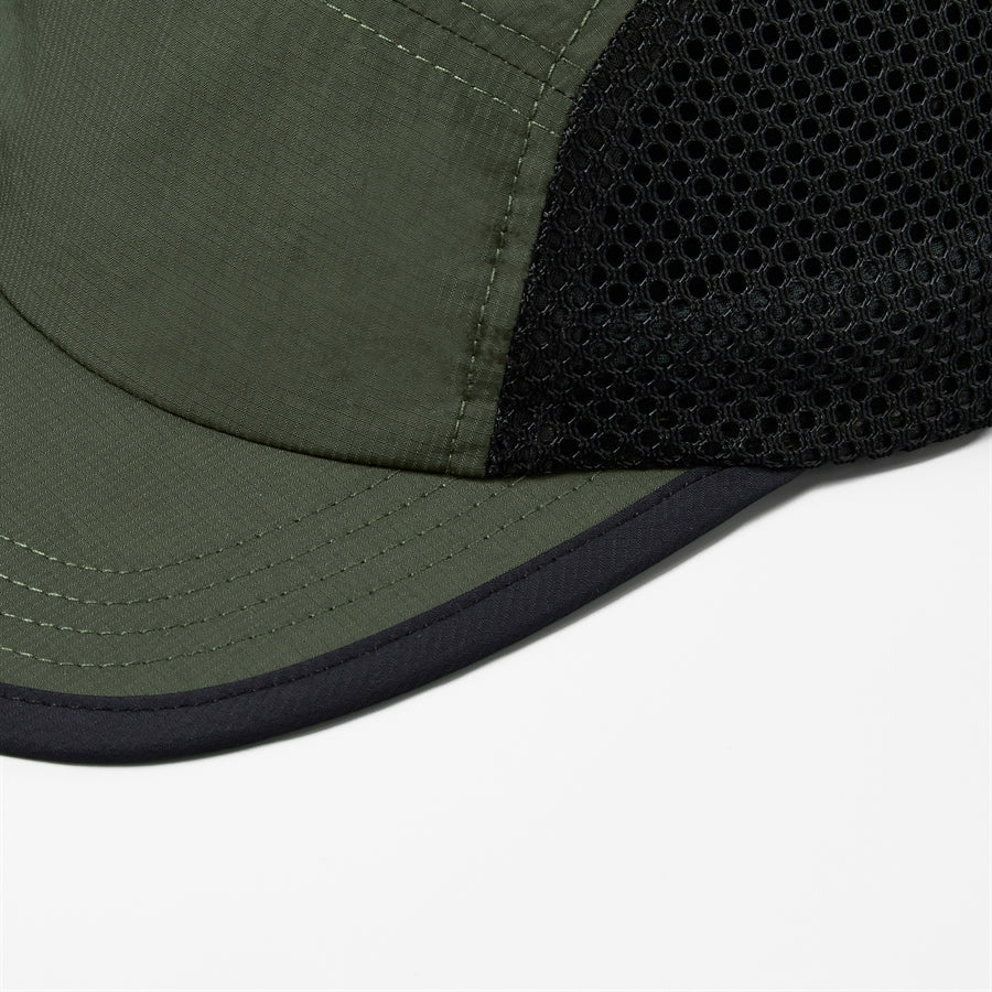 Blank Water Repellent 5 Panel Nylon Mesh Camper Hat - 5209