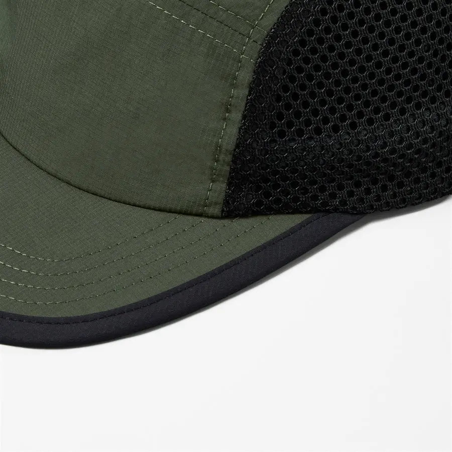 Blank Water Repellent 5 Panel Nylon Mesh Camper Hat - 5209