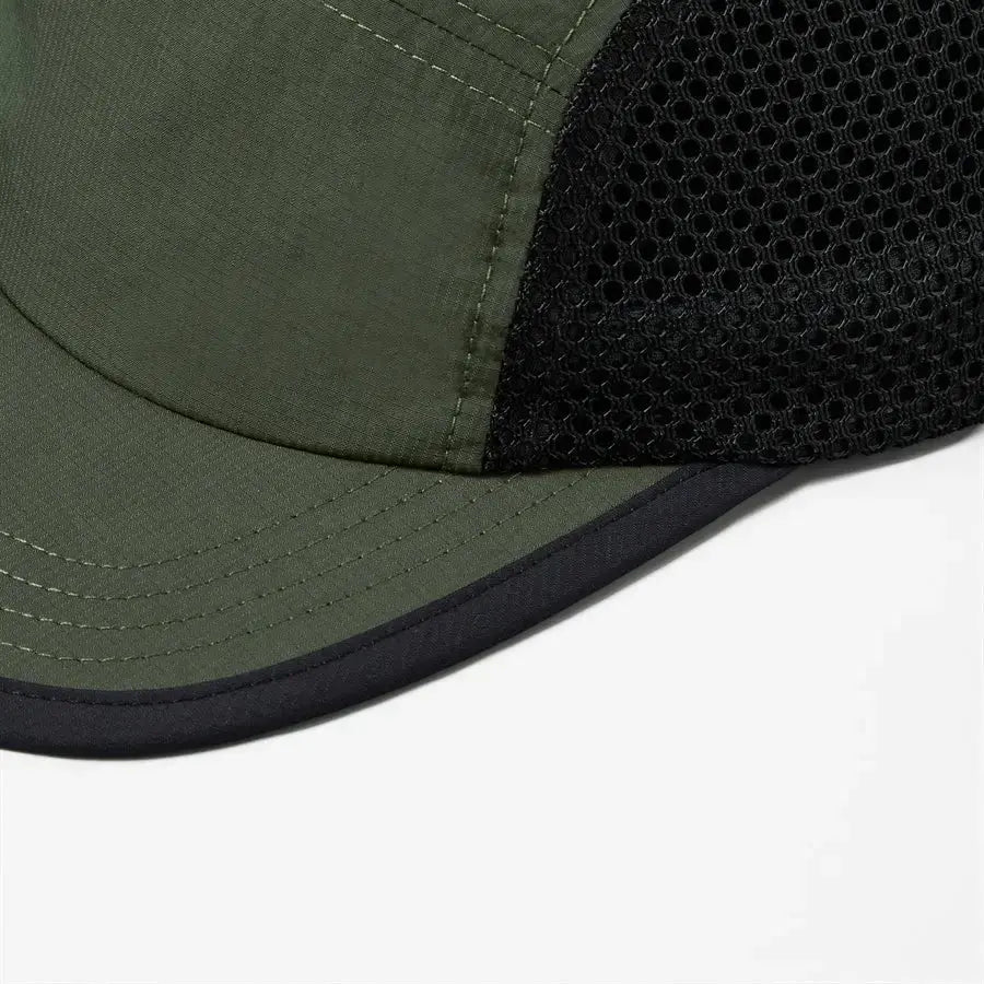 Blank Water Repellent 5 Panel Nylon Mesh Camper Hat - 5209