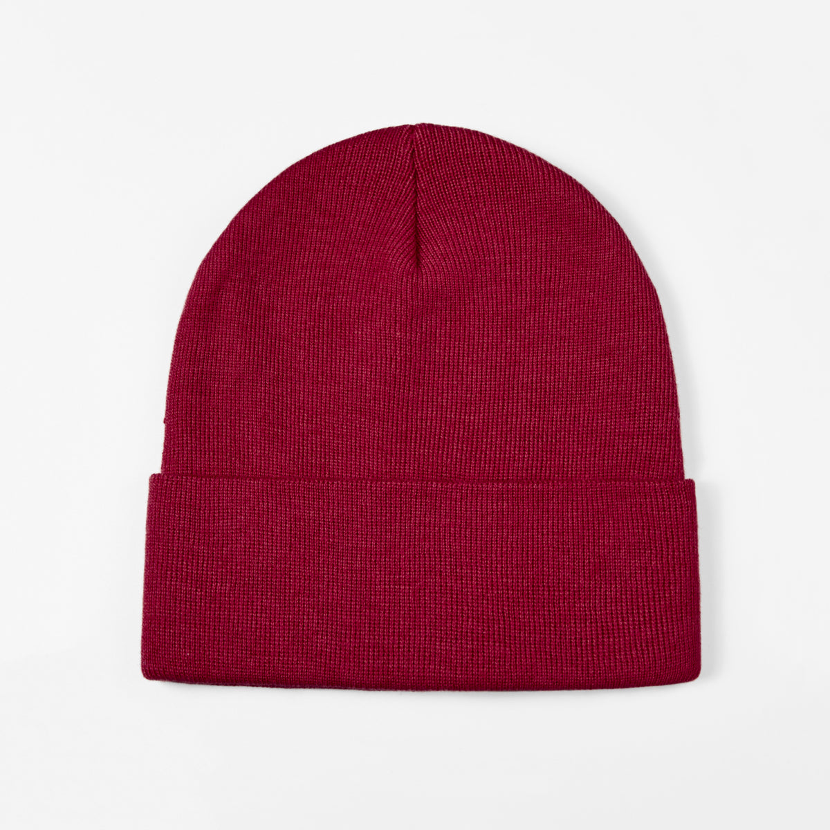 Blank Cuffed Wool Blend Beanie Wholesale - 1149