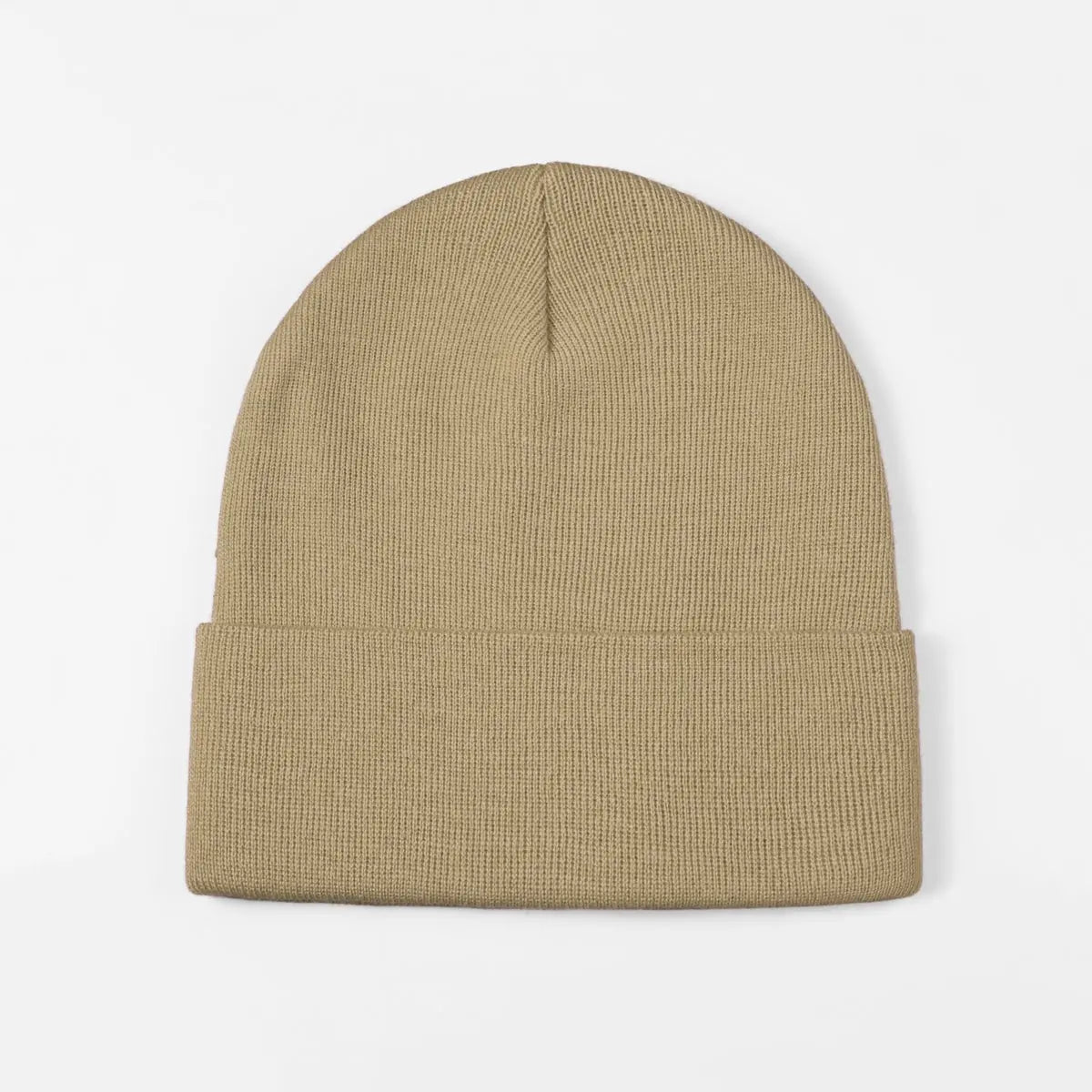 Blank Cuffed Wool Blend Beanie Wholesale - 1149