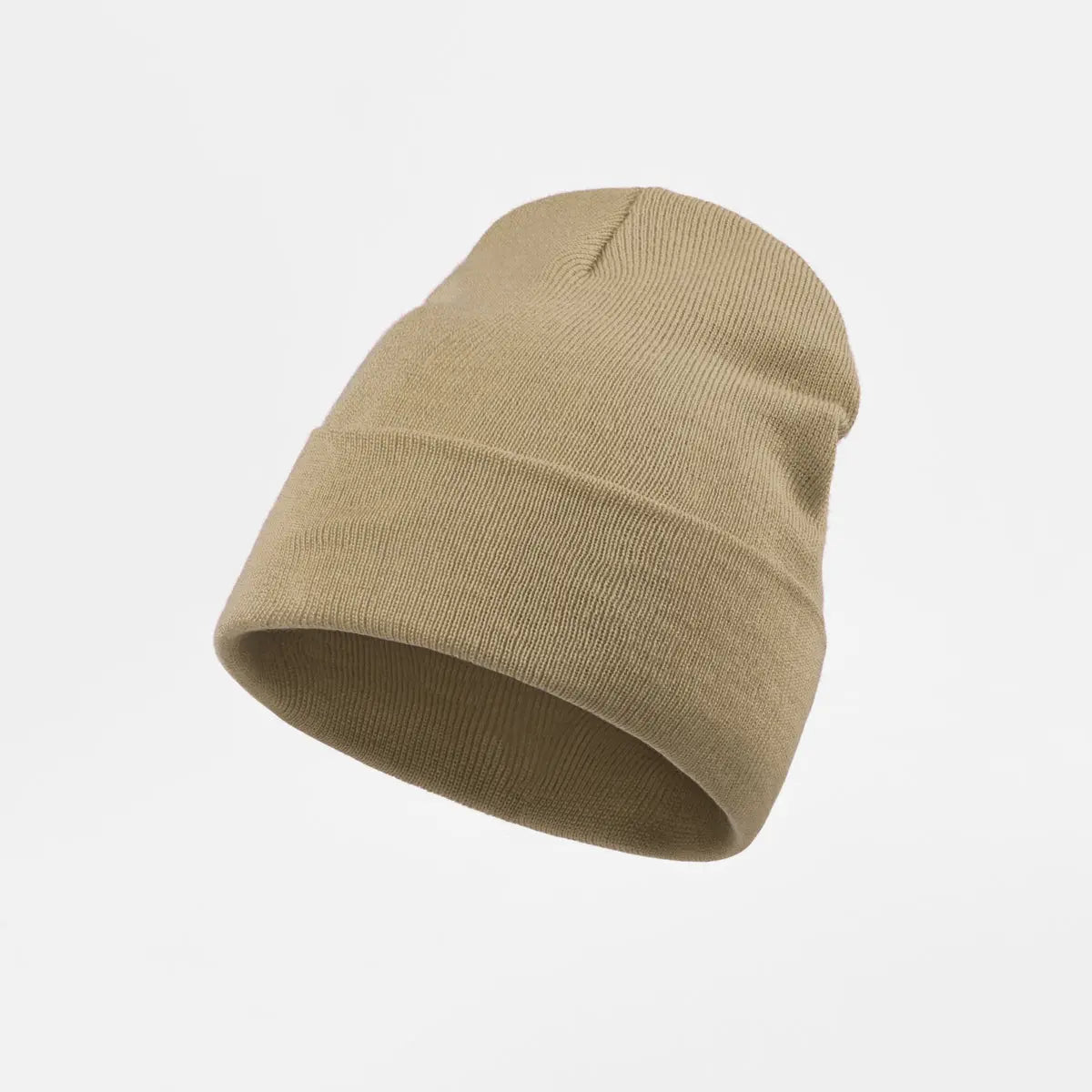 Blank Cuffed Wool Blend Beanie Wholesale - 1149