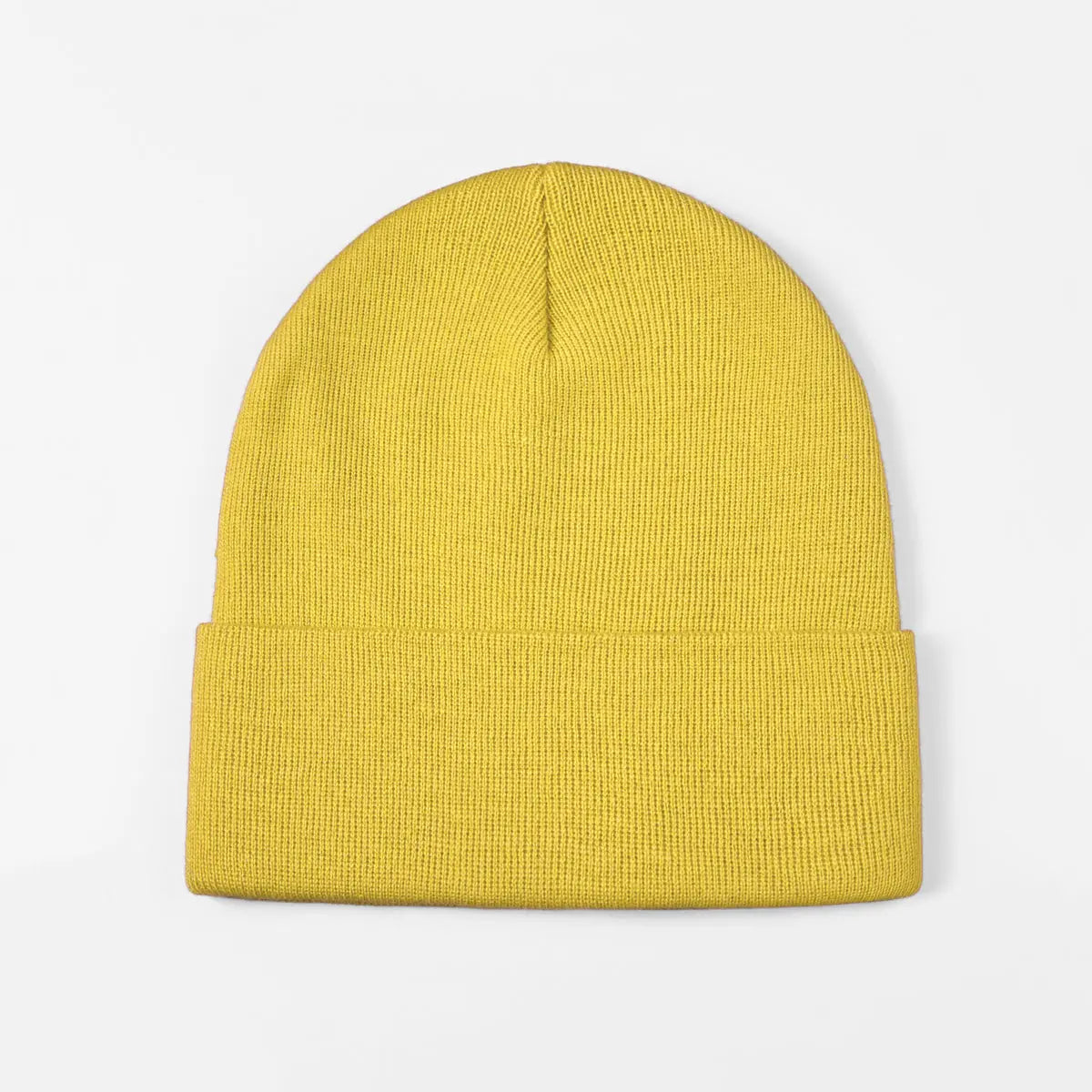 Blank Cuffed Wool Blend Beanie Wholesale - 1149