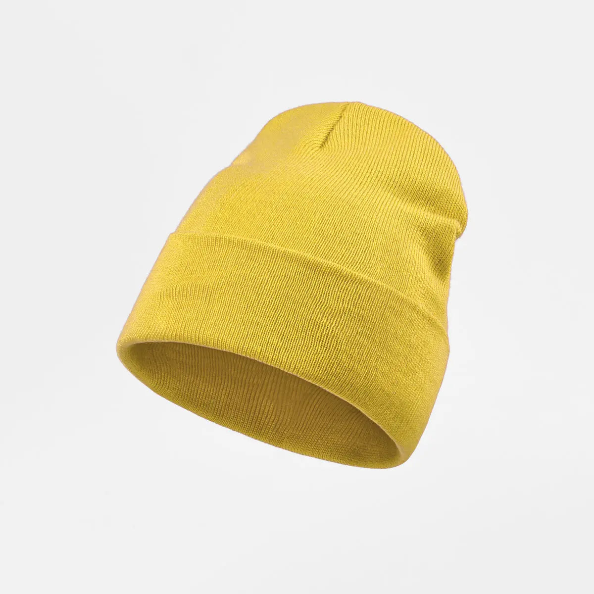 Blank Cuffed Wool Blend Beanie Wholesale - 1149