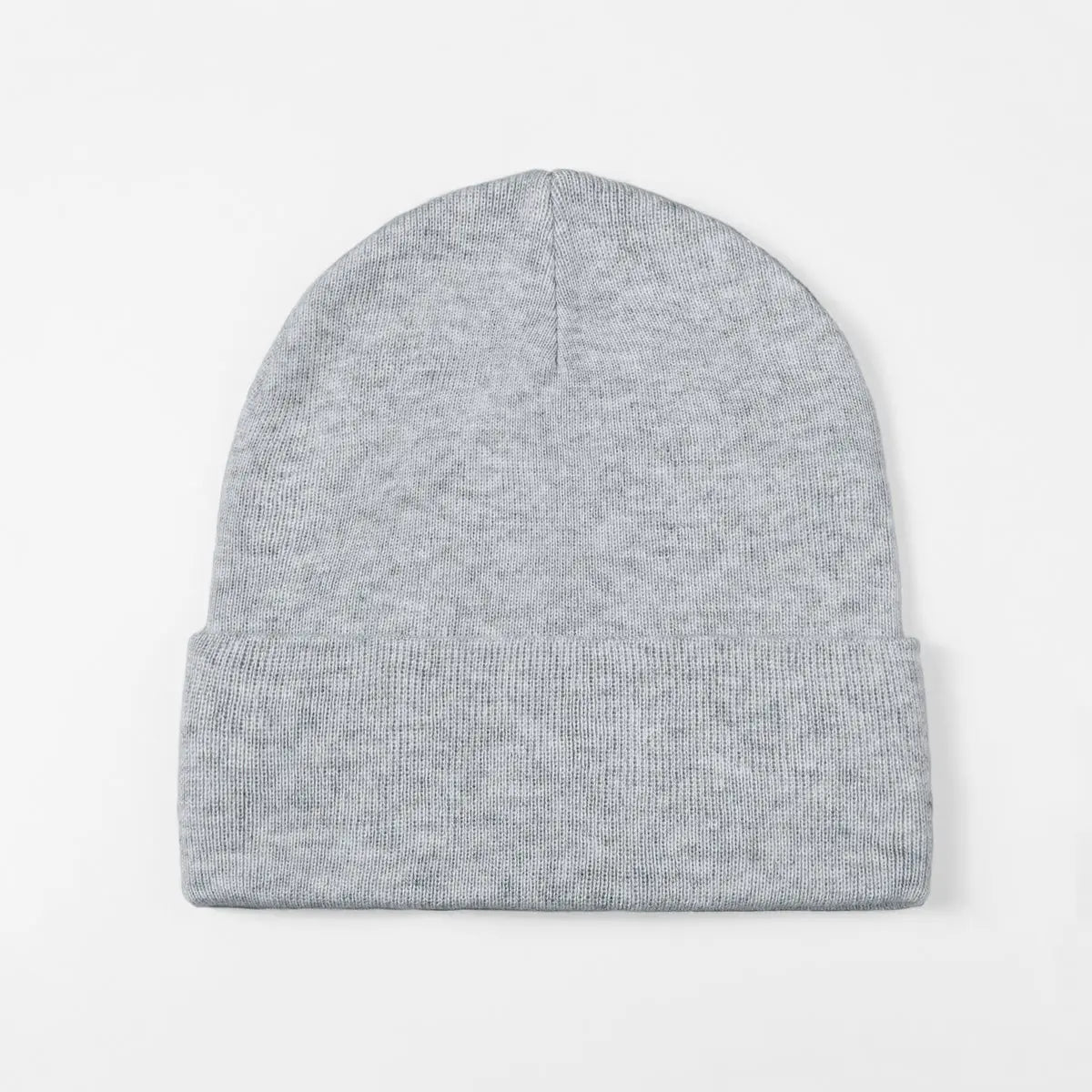 Blank Cuffed Wool Blend Beanie Wholesale - 1149