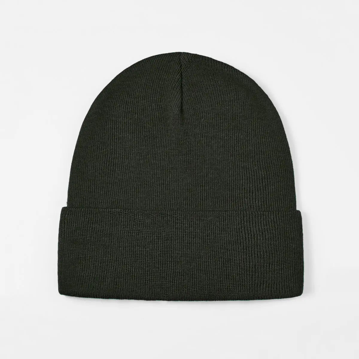 Blank Cuffed Wool Blend Beanie Wholesale - 1149