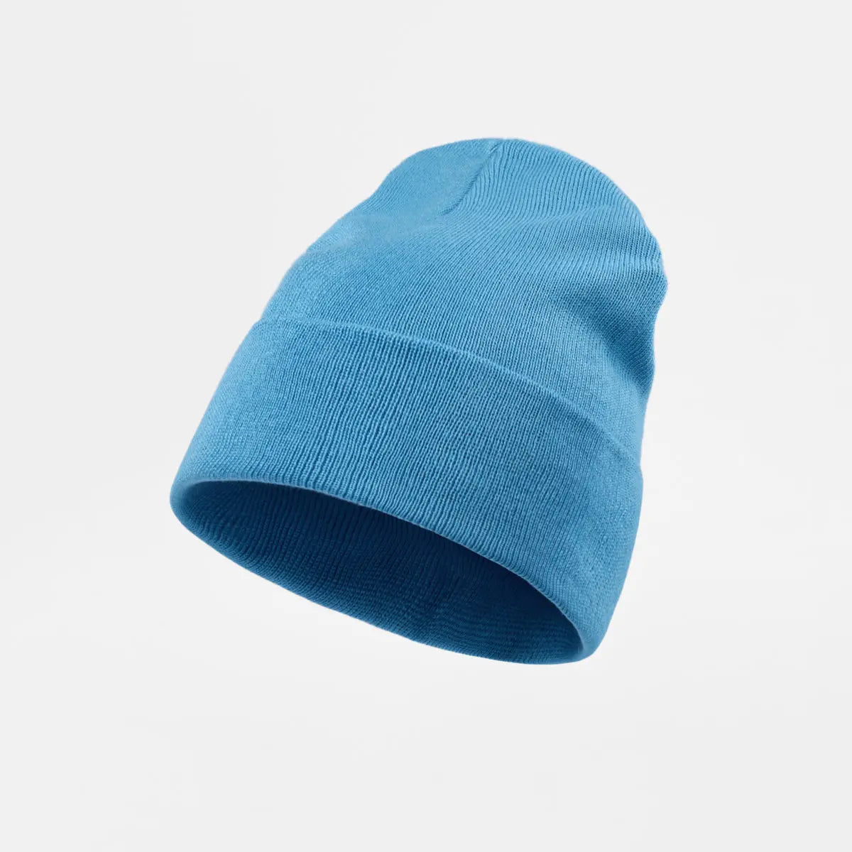 Blank Cuffed Wool Blend Beanie Wholesale - 1149