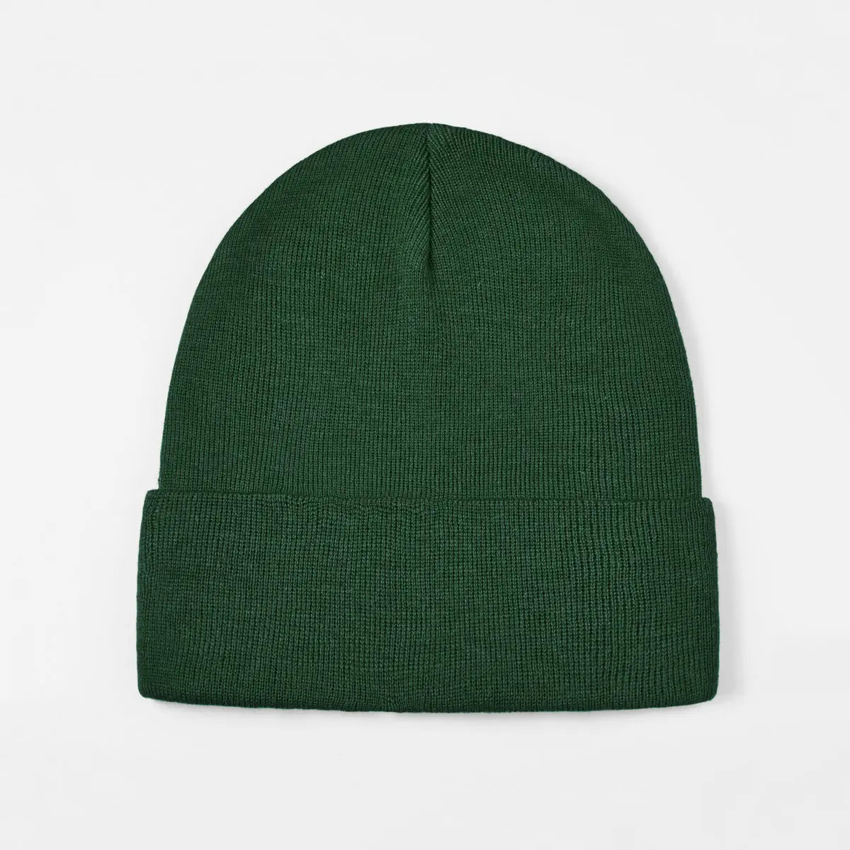 Blank Cuffed Wool Blend Beanie Wholesale - 1149