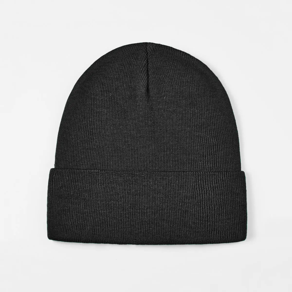Blank Cuffed Wool Blend Beanie Wholesale - 1149