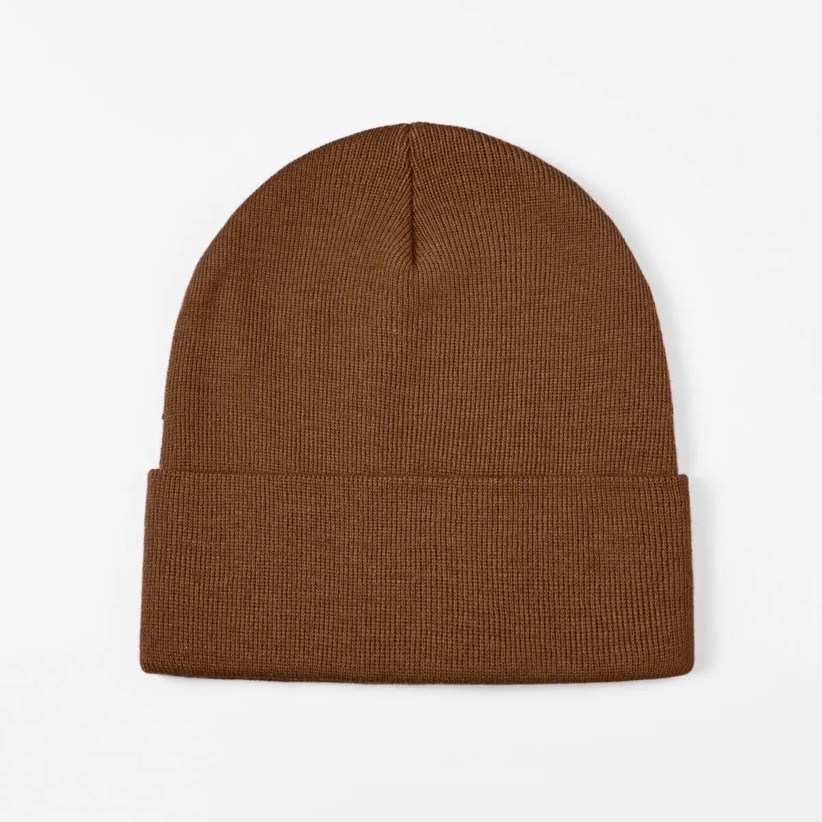 Blank Cuffed Wool Blend Beanie Wholesale - 1149