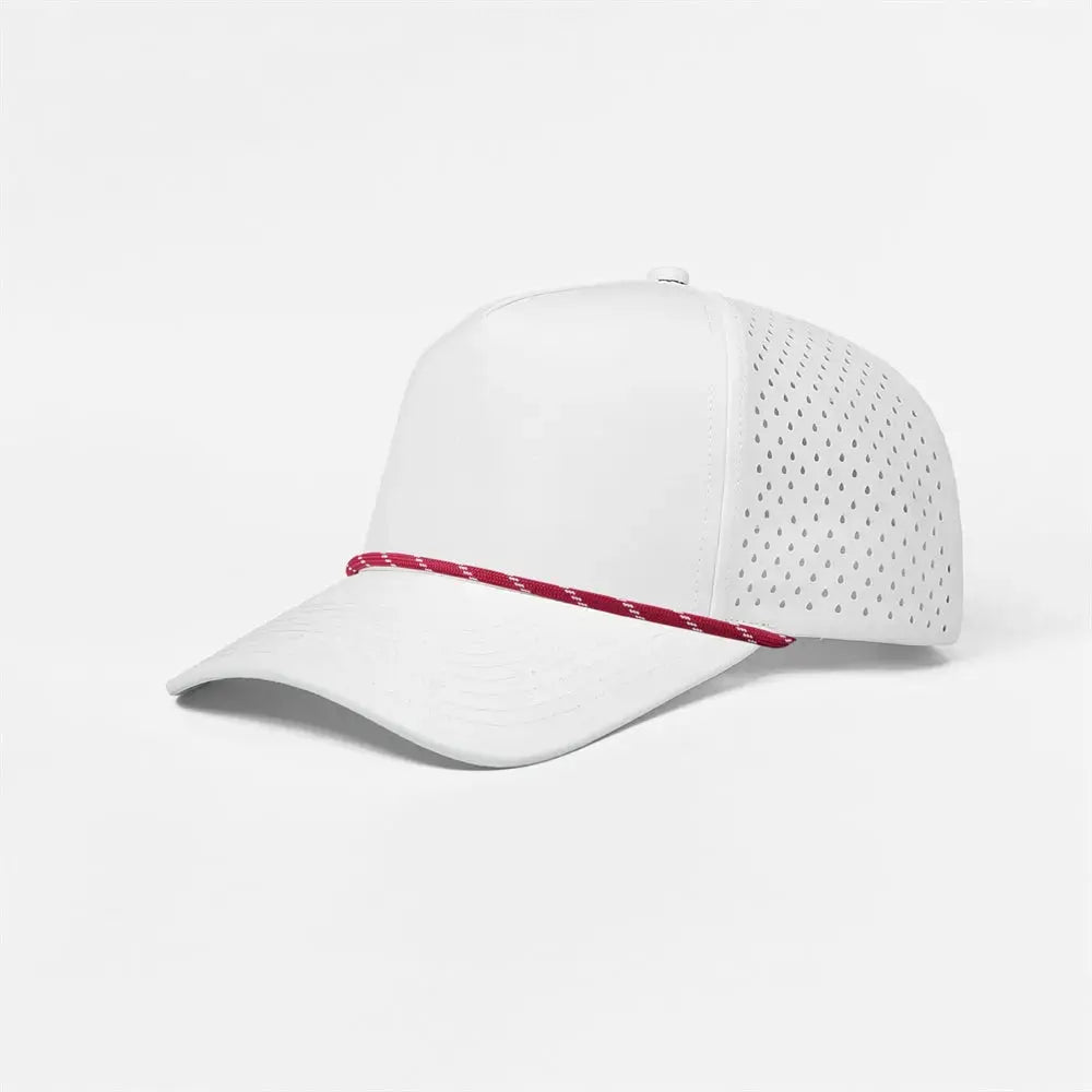 Blank & Custom 5 Panel Laser Performance Golf Rope Hat Wholesale - 6526P