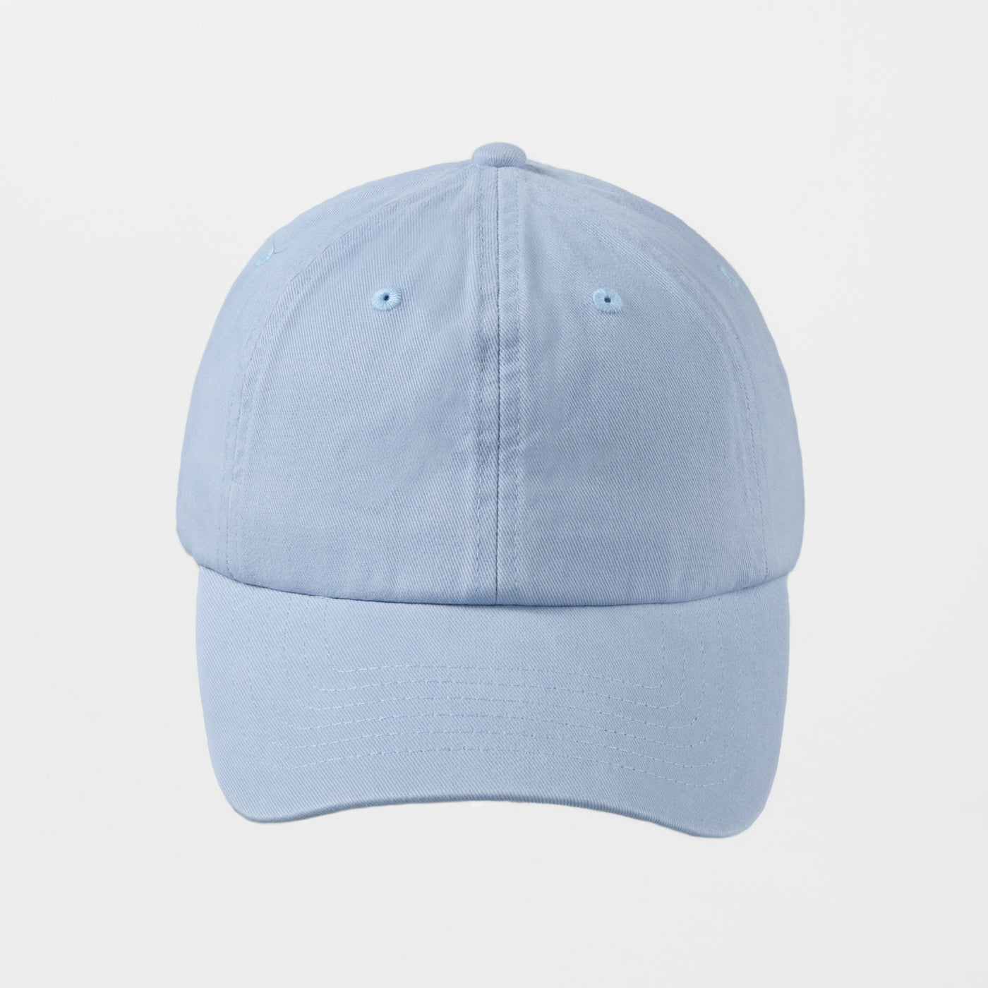 Blank Cotton Sanded Twill Dad Hat - 6019