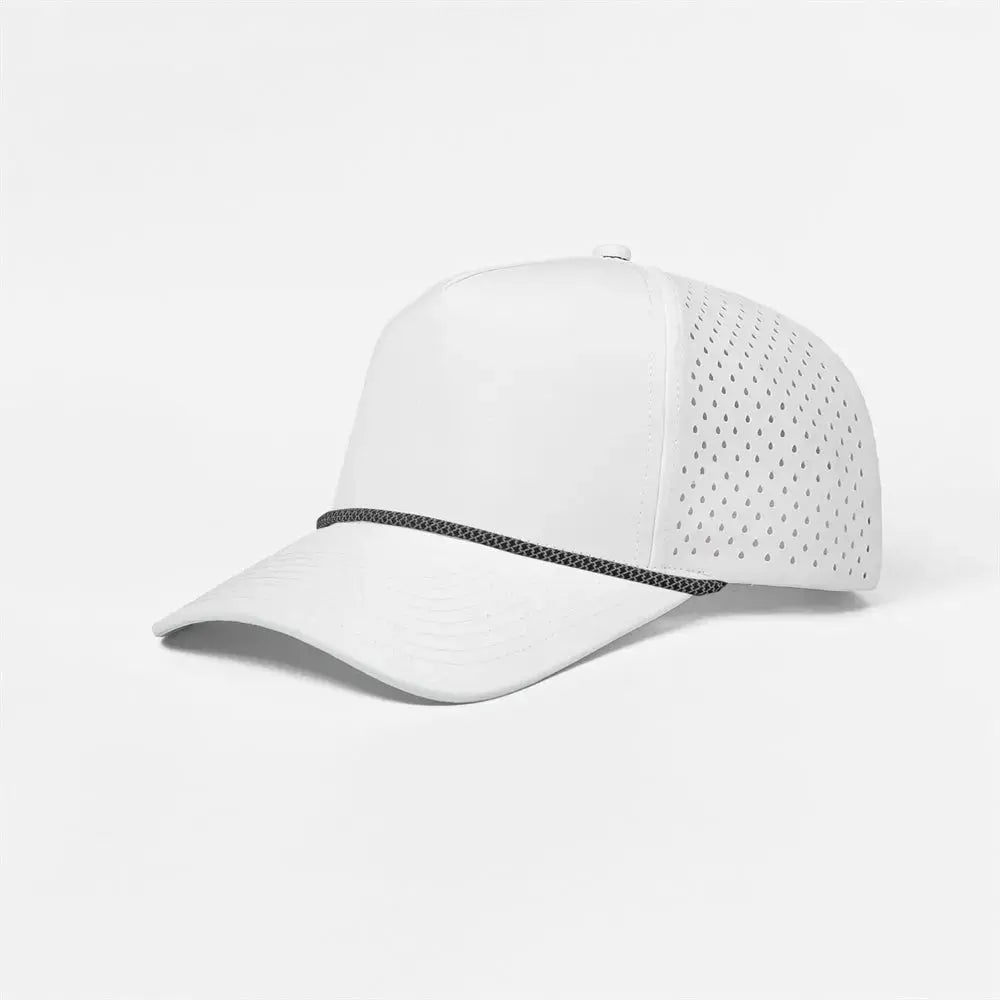 Blank & Custom 5 Panel Laser Performance Golf Rope Hat Wholesale - 6526P