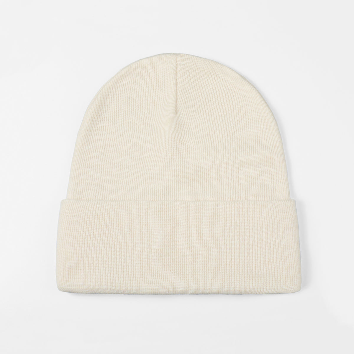 Blank Cuffed Wool Blend Beanie Wholesale - 1149