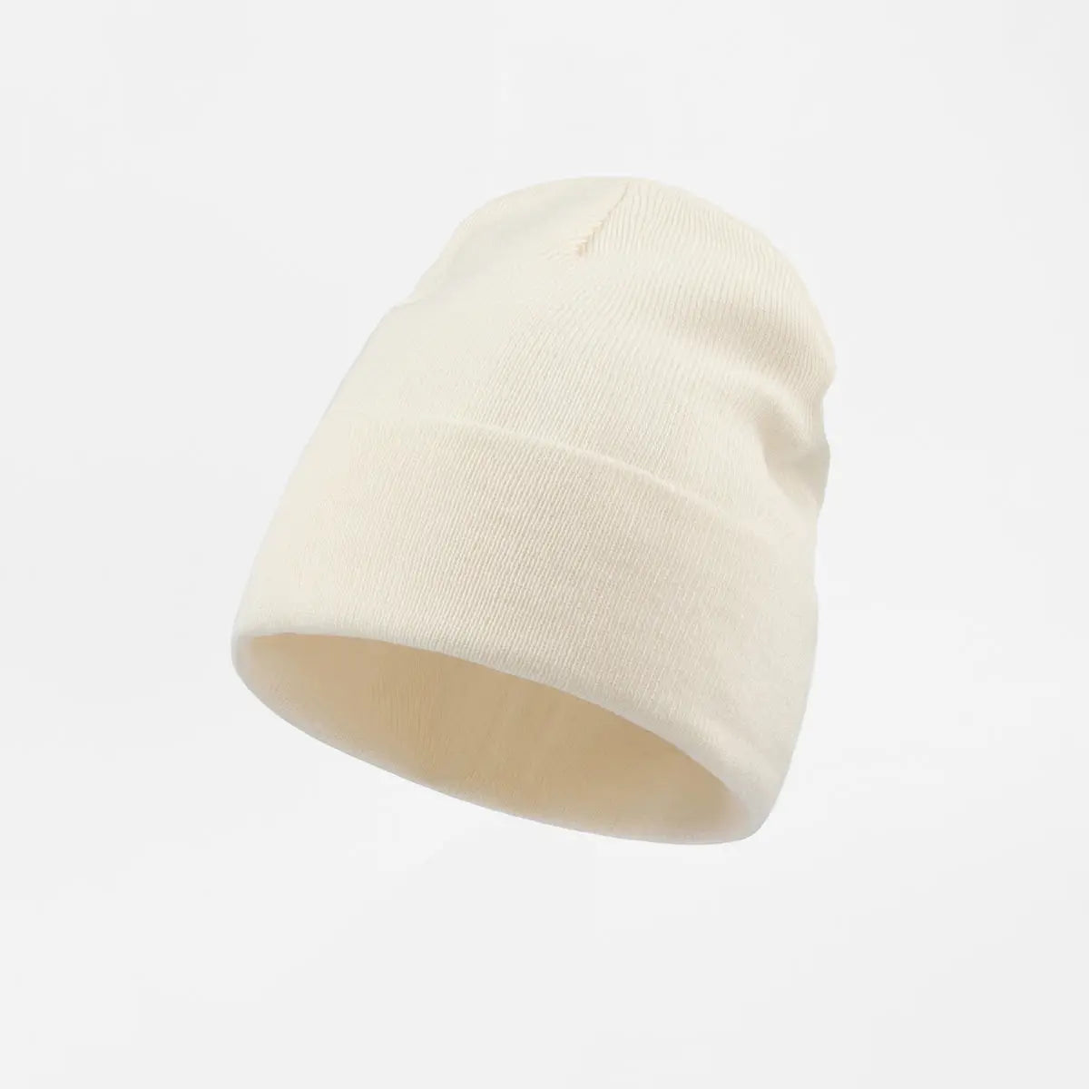 Blank Cuffed Wool Blend Beanie Wholesale - 1149