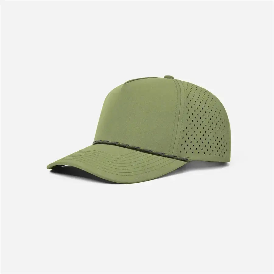 Blank & Custom 5 Panel Laser Performance Golf Rope Hat Wholesale - 6526P