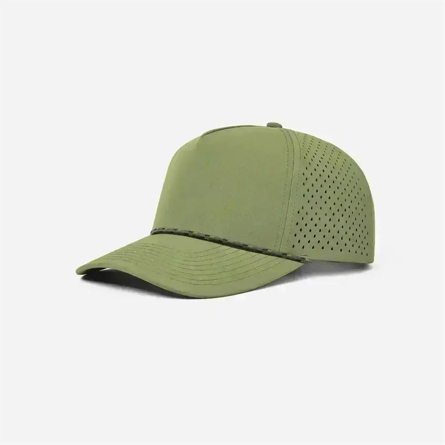 Blank & Custom 5 Panel Laser Performance Golf Rope Hat Wholesale - 6526P