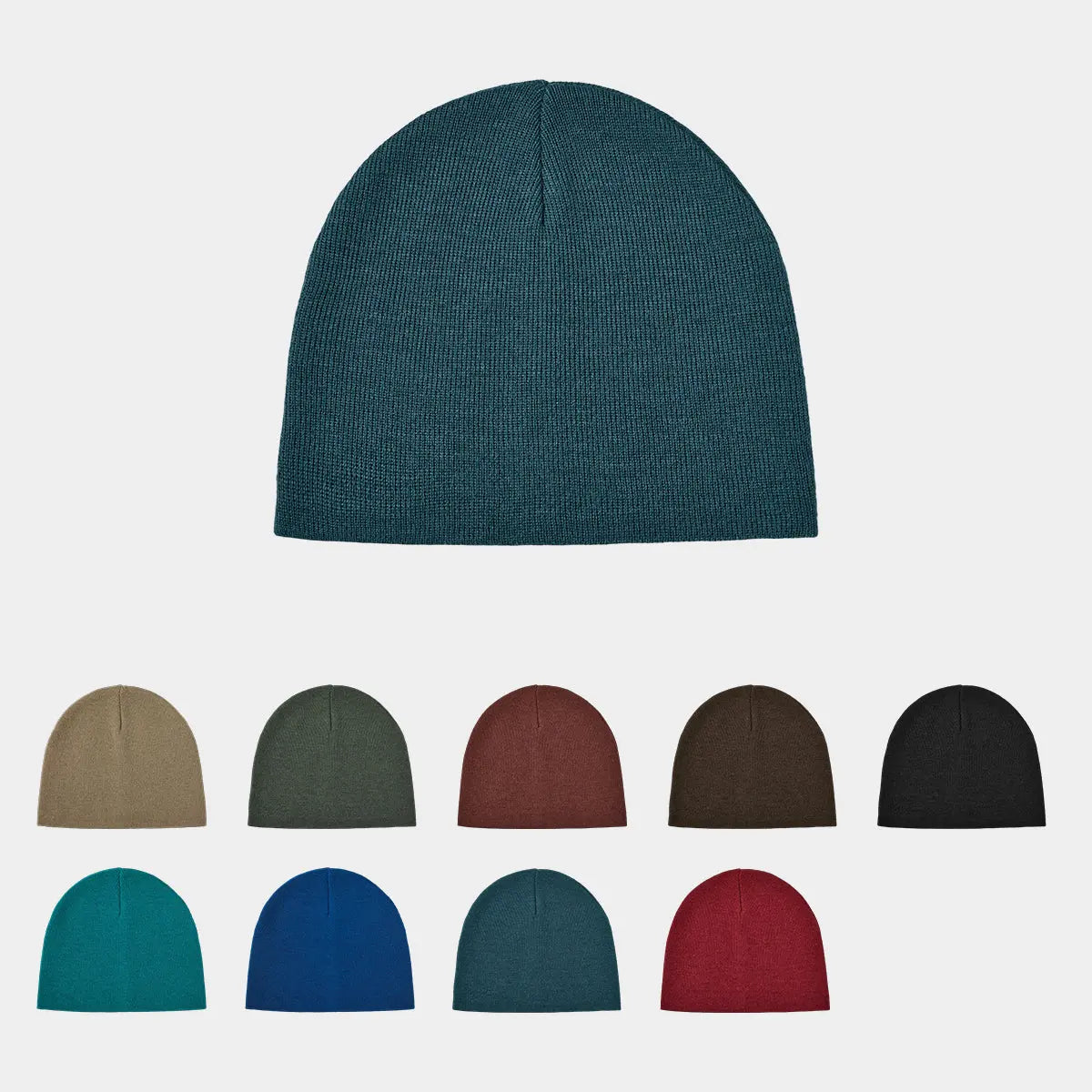 Blank Men Recycled Cuffless Beanie Wholesale - 1177 Foremost Hat