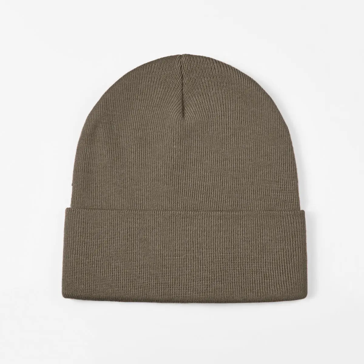 Blank Cuffed Wool Blend Beanie Wholesale - 1149