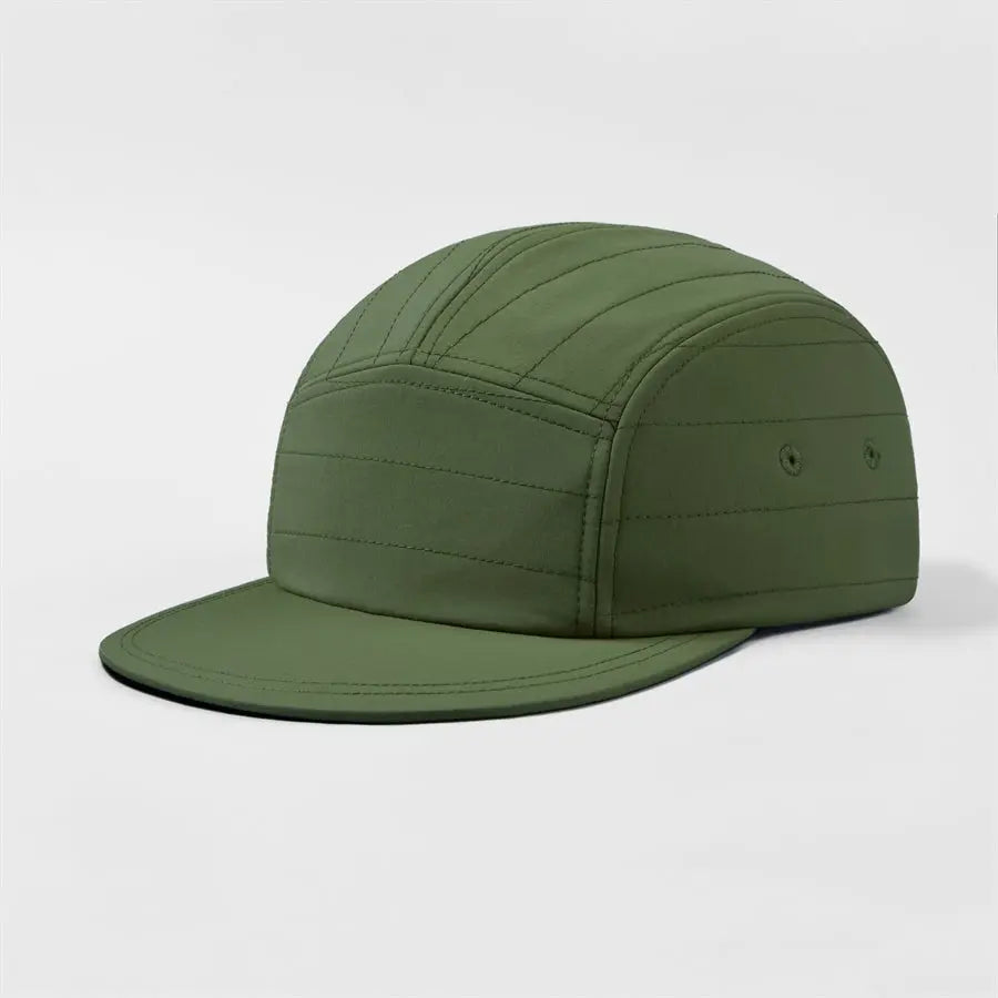 Blank 5 Panel Water Repellent Camper Cap for Winter