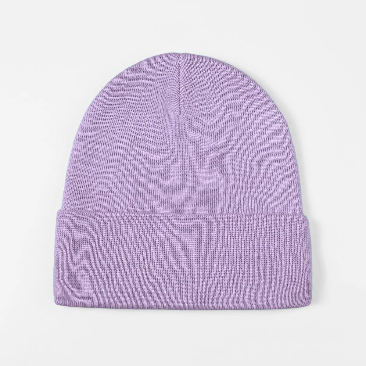 Blank Cuffed Wool Blend Beanie Wholesale - 1149