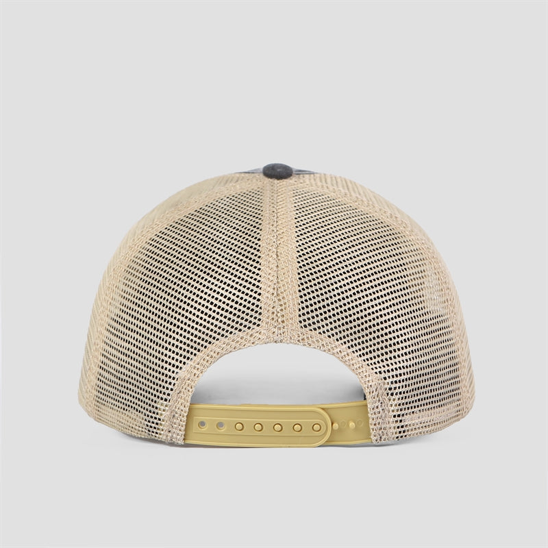 Blank Vintage 6 Panel Unstructured Mesh Trucker Hats Wholesale - 6532