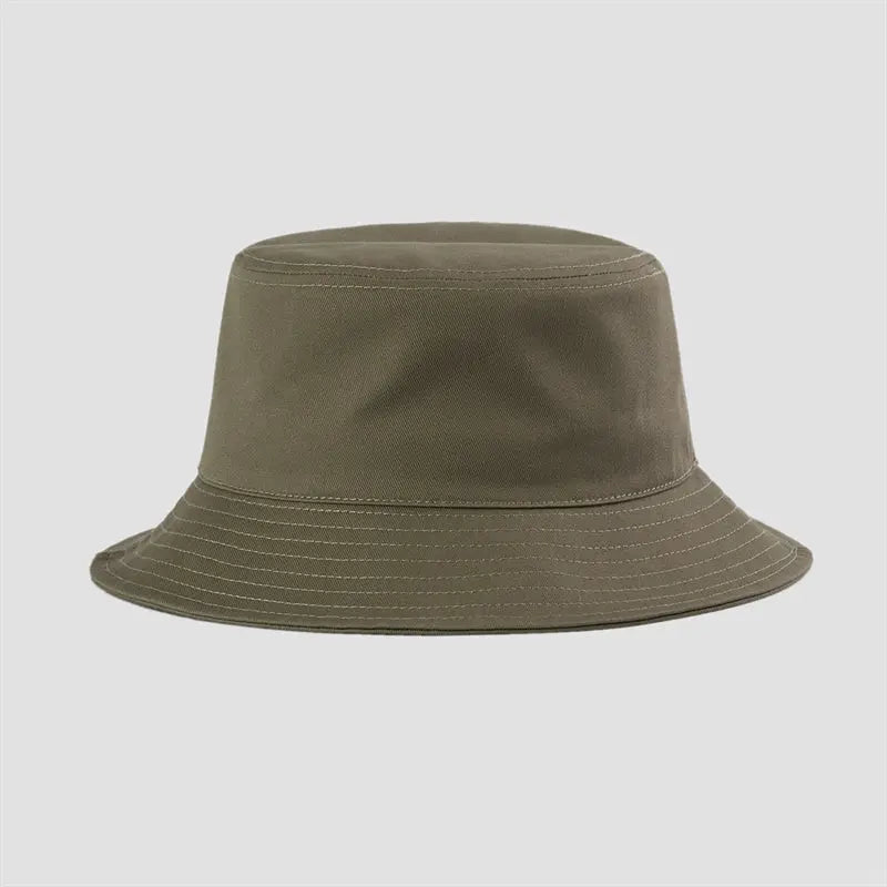 Wholesale Blank & Custom Wide Brim Cotton Bucket Hat Bulk