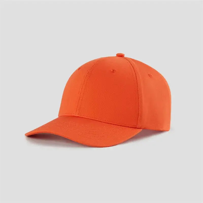 Blank 6 Panel Mid Profile Structured Baseball Cap Wholesale - 6166