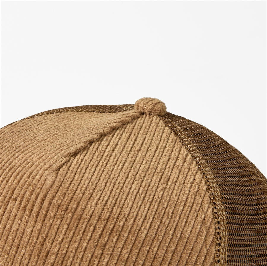 Blank 5 Panel Corduroy Trucker Hats Wholesale - 5129