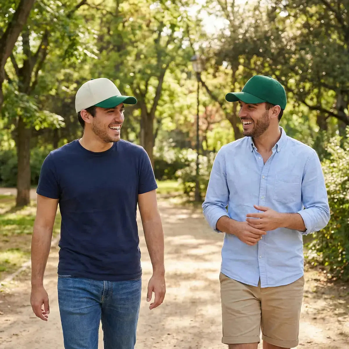 Blank 5 Panel Structured Baseball Cap Wholesale (Recycled Polyester) - 5462 Foremost Hat