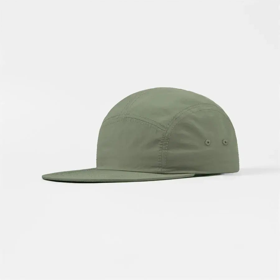Blank Water-Repellent 5 Panel Nylon Camper Hat Wholesale - 6016