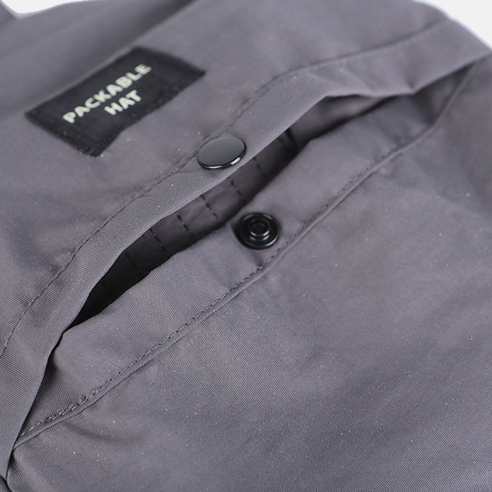 Blank Water Resistant Packable Bucket Hat with String UPF 50+ Wholesale - 128