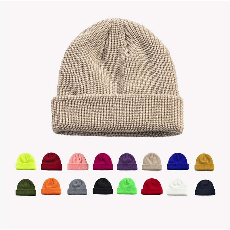216 - Wholesale Acrylic Mini Fisherman Beanie