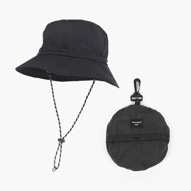 128 - Blank Water Proof Quick Dry Packable Bucket Hat UPF 50+