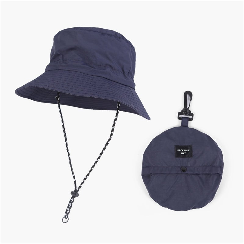 128 - Blank Water Proof Quick Dry Packable Bucket Hat UPF 50+