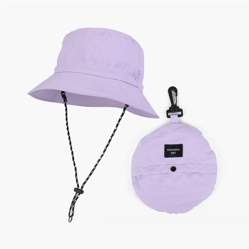 128 - Blank Water Proof Quick Dry Packable Bucket Hat UPF 50+
