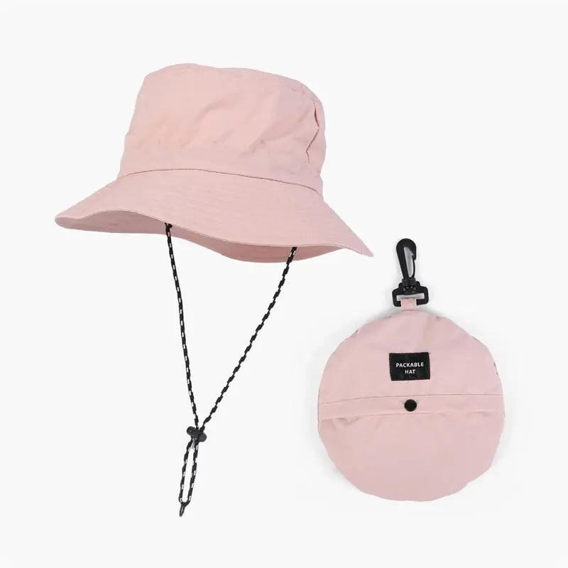 128 - Blank Water Proof Quick Dry Packable Bucket Hat UPF 50+
