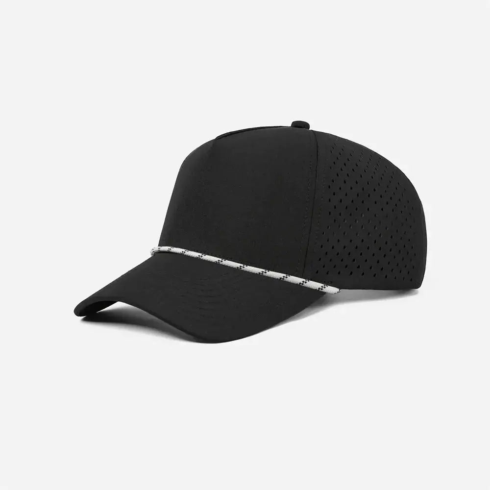 Blank & Custom 5 Panel Laser Performance Golf Rope Hat Wholesale - 6526P