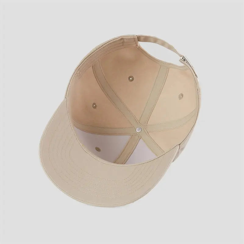 Blank 6 Panel Mid Profile Structured Baseball Cap Wholesale - 6166 Foremost Hat