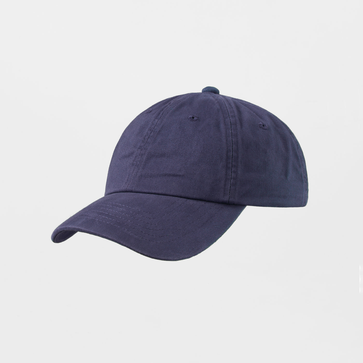 Blank Cotton Sanded Twill Dad Hat - 6019