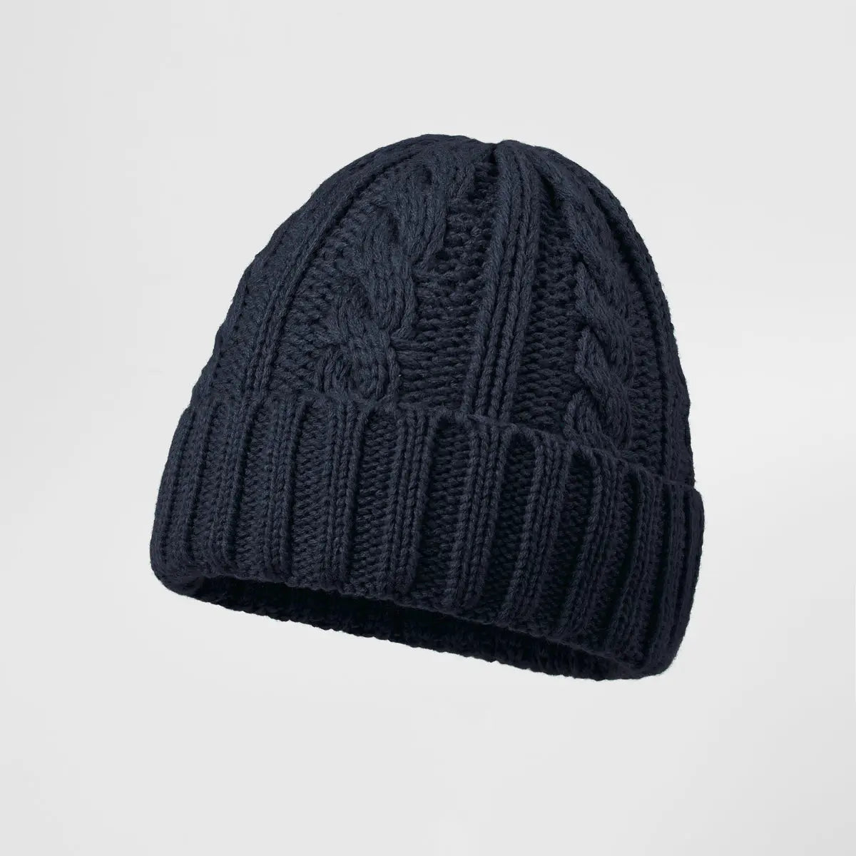 Blank Australian Wool Cable Knit Beanie - 1340