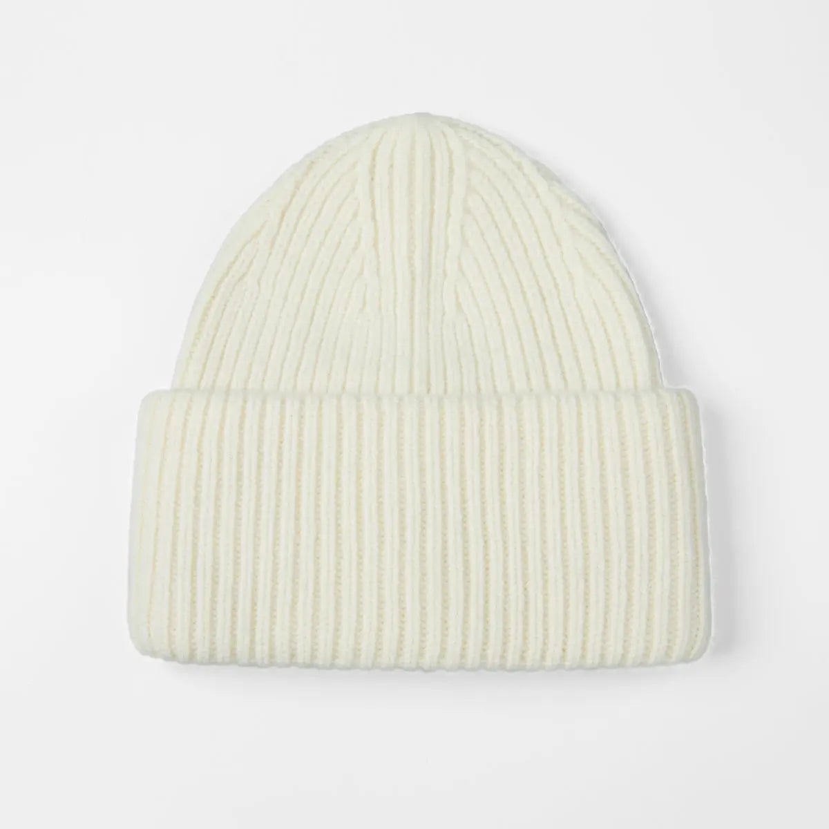 Blank High Cuffed Merino Wool Beanies - 1338