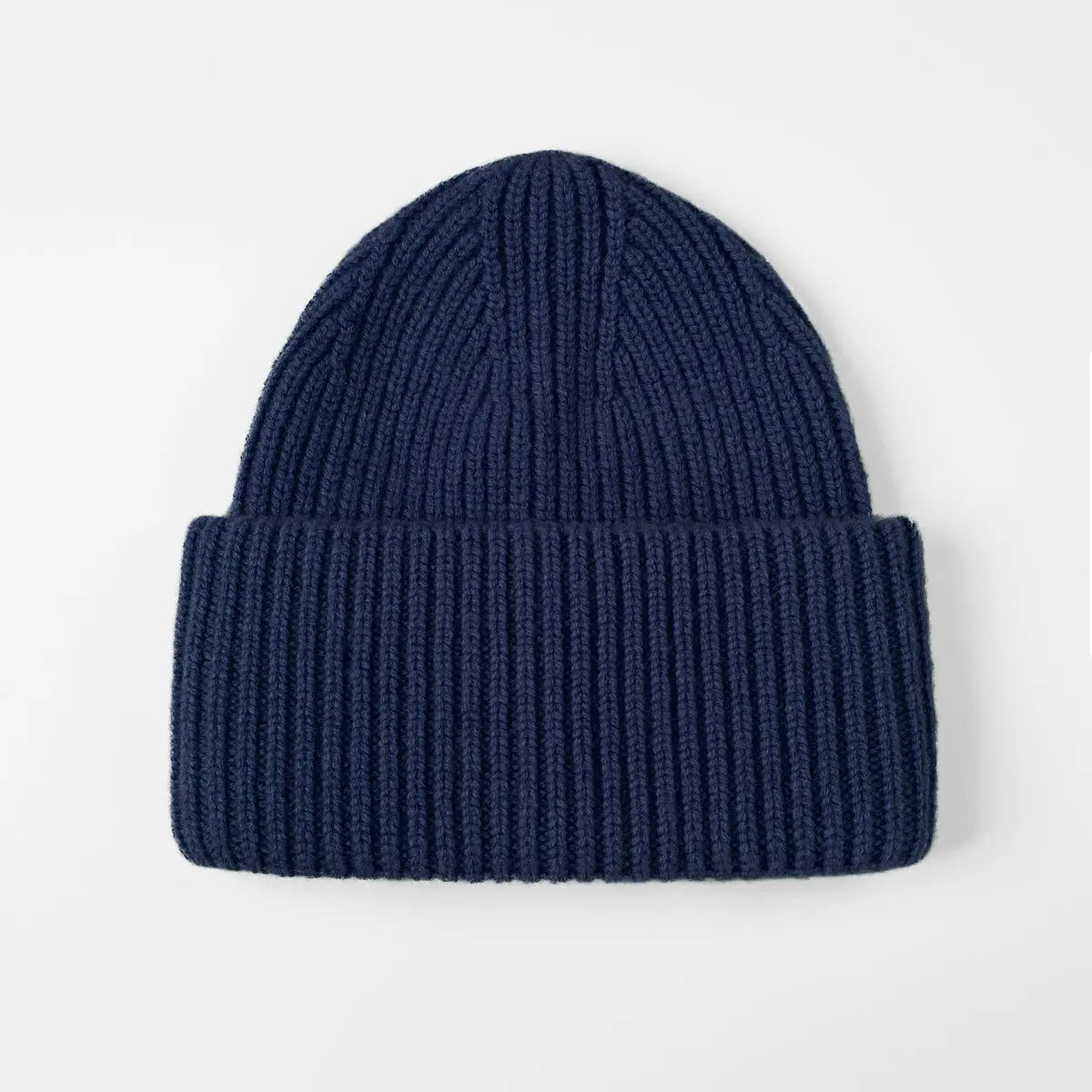 Blank High Cuffed Merino Wool Beanies - 1338