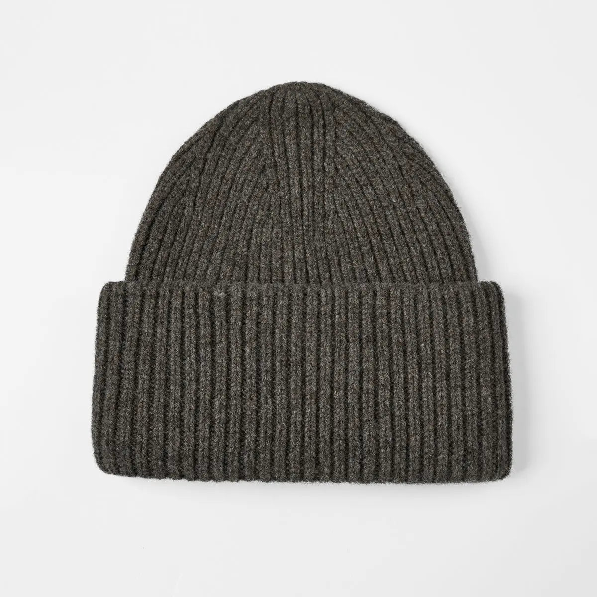 Blank High Cuffed Merino Wool Beanies - 1338