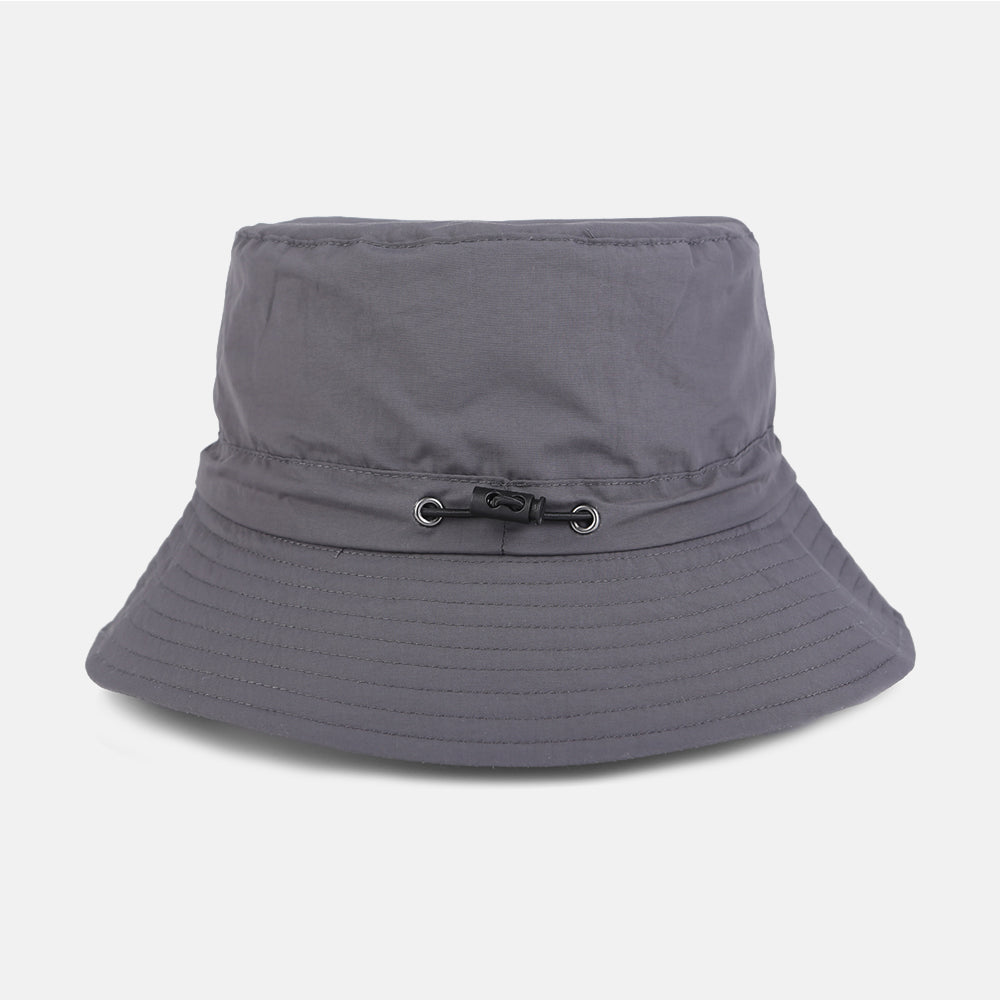 Blank Water Resistant Packable Bucket Hat with String UPF 50+ Wholesale - 128