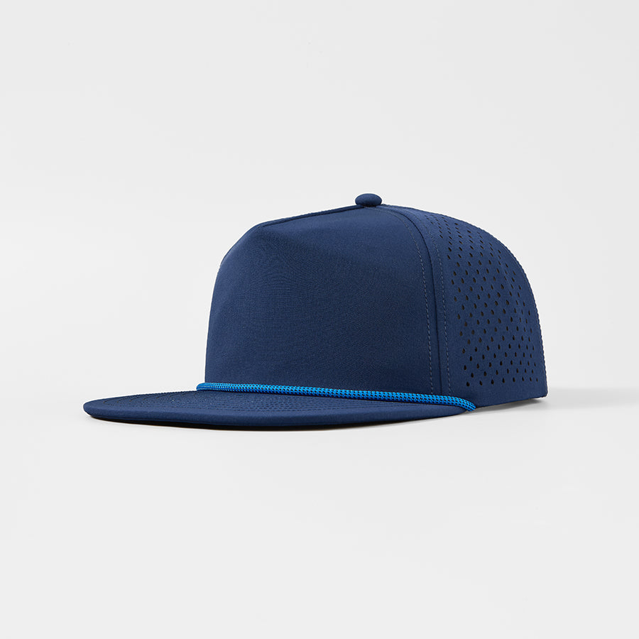 Blank Water Repellent 5 Panel Snapback Golf Hats with Rope Wholesale -