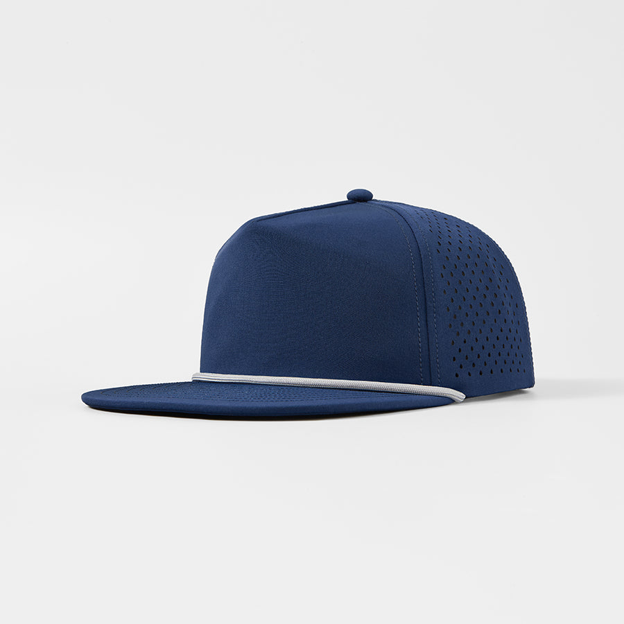 Blank Water Repellent 5 Panel Snapback Golf Hats with Rope Wholesale -