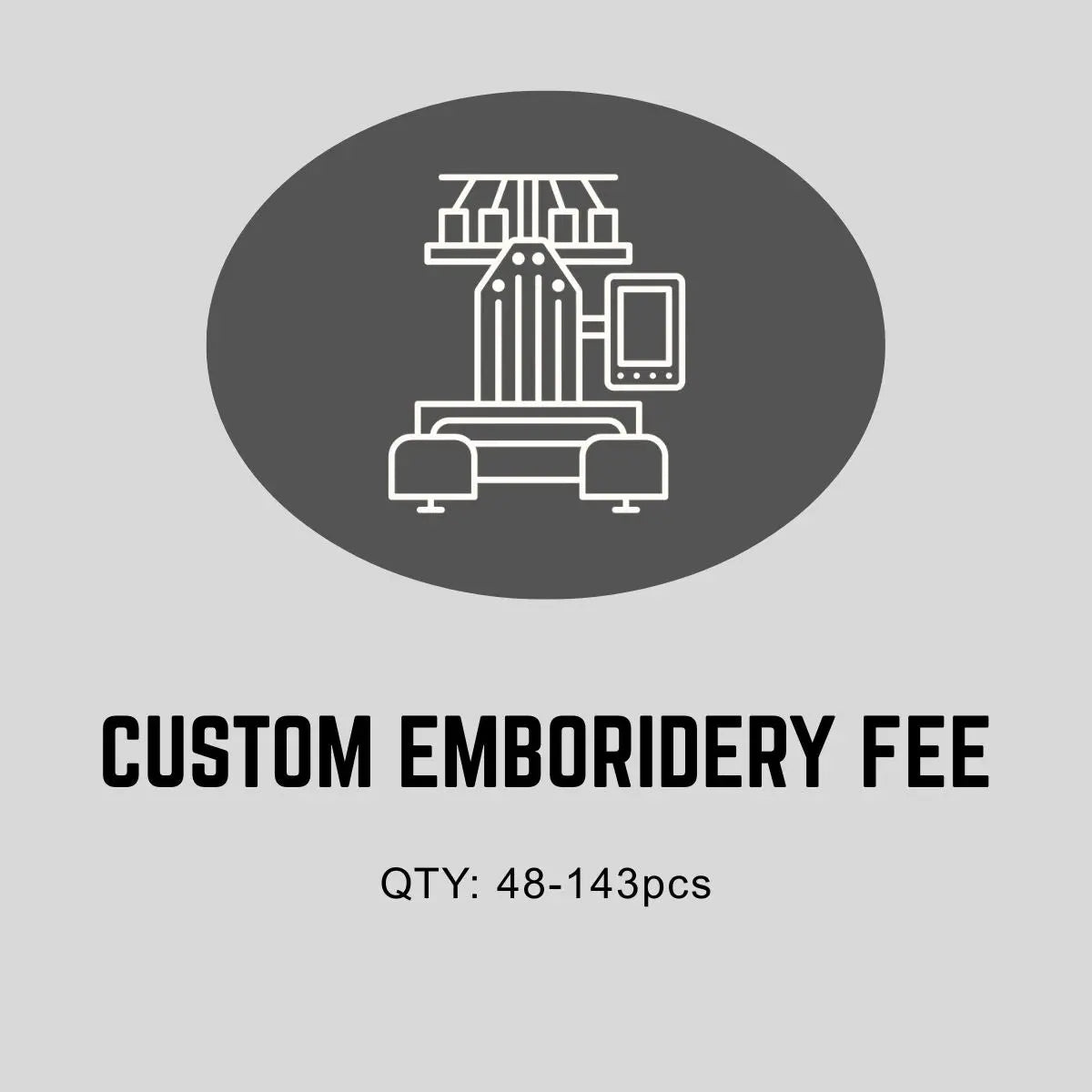Custom 3D Embroidery Fee Foremost Hat